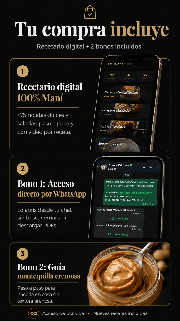 Todo lo que necesitas en una sola compra